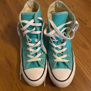 Turquoise Converse